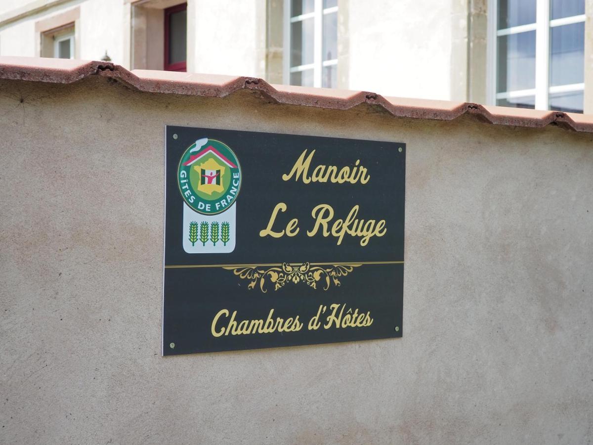 Bed and Breakfast Manoir Le Refuge Rechicourt-le-Chateau Экстерьер фото